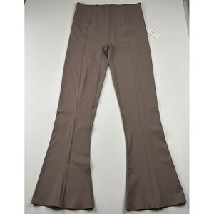 Spanx Micro Flare Pants Smoke High Rise Sculpting Pull On NWT XL